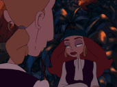 Guybrush and Elaine